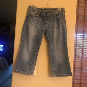 American Eagle crop jeans